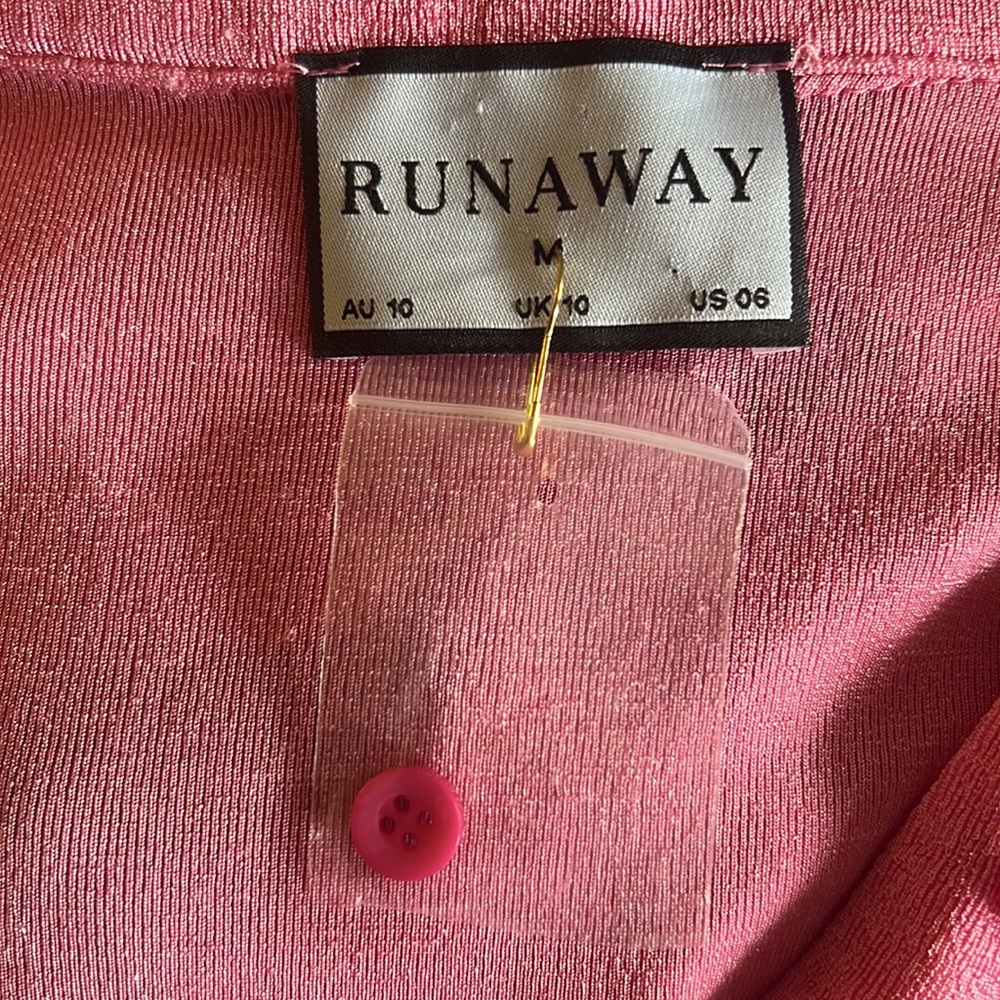 Runaway pink cutout mini dress Size 6 - Picture 8 of 8